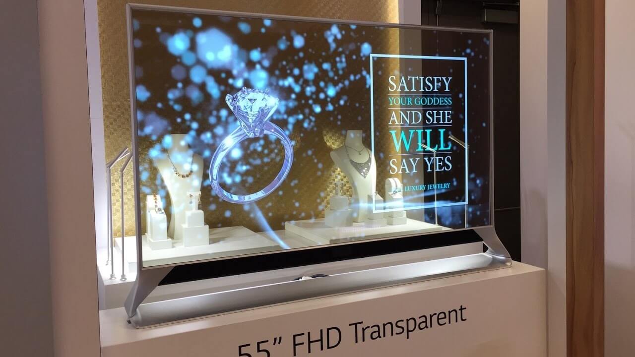 Tech Gadgets - Transparent TV Screen